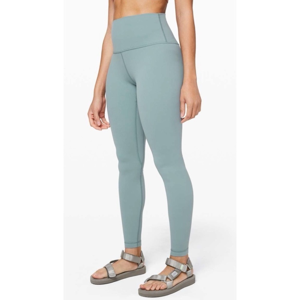 LULULEMON Aquatic Green Align Pant 28”
